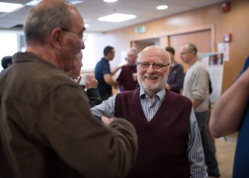 פרופ' אברהם למפל בכנס בטכניון. צילום: דוברות הטכניון