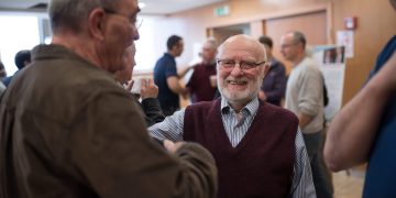 פרופ' אברהם למפל בכנס בטכניון. צילום: דוברות הטכניון