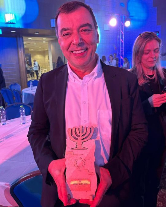 "המפורסם בין הפרויקטים היזמיים שלי הוא מובילאיי" – מדבריו של פרופ' אמנון שעשוע בטקס פרס ישראל