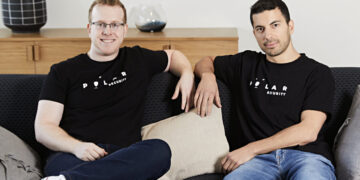 מייסדי פולאר סקיוריטי. מימין גיא יעקובי ורועי שני. מתוך אתר החברה