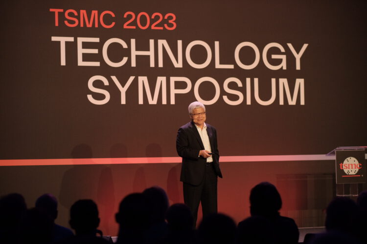 C.C. Wei, נשיא ומנכ"ל TSMC באירוע הטכנולוגי של החברה באמסטרדם, מאי 2023. צילום יחצ, TSMC