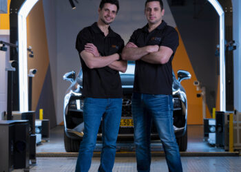 מייסדי UVeye אמיר ואוהד חבר. צילום: יובל חן.