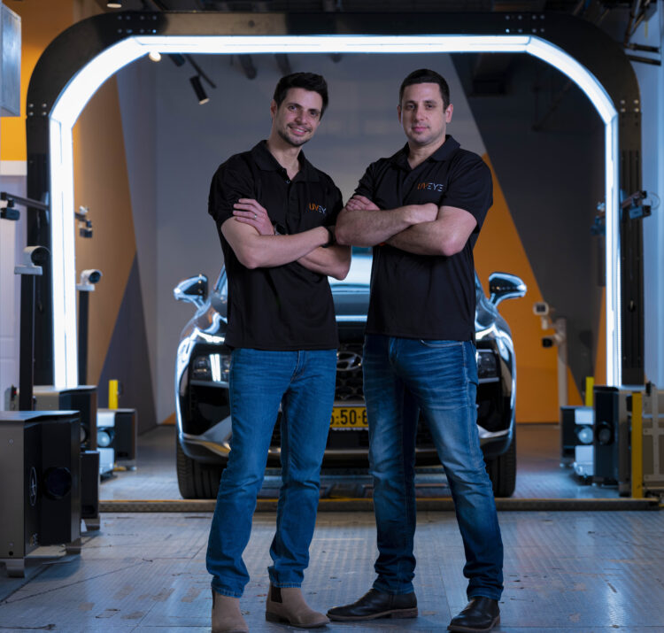 מייסדי UVeye אמיר ואוהד חבר. צילום: יובל חן.