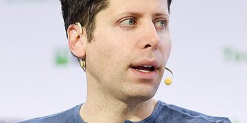 סם אלטמן באירוע בשנת 2019. צילום ג'יימס טמים, מתוך ויקיפדיה