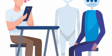 מקומות עבודה אנטי אנושיים. איור אבי בליזובסקי באמצעות DALEE 2