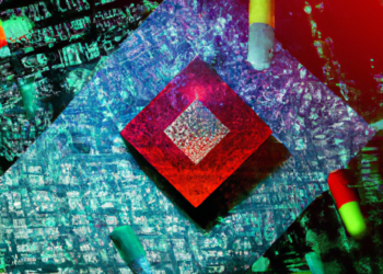 גילוי תרופות באמצעות שבבים. הופק באמצעות DALEE 2. הגדרות: אבי בליזובסקי