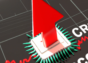 זינוק בשוק השבבים. איור באמצעות DALEE 2. הגדרות. אבי בליזובסקי