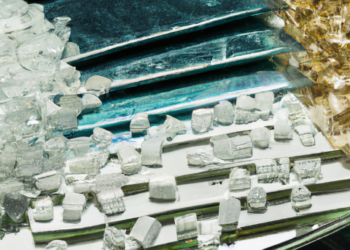 חומרי גלם לתעשיית השבבים. התמונה הופקה באמצעות DAELLE2