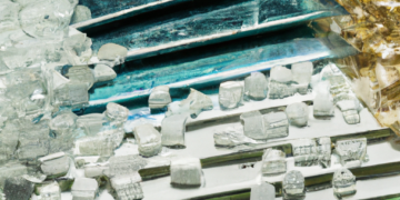 חומרי גלם לתעשיית השבבים. התמונה הופקה באמצעות DAELLE2