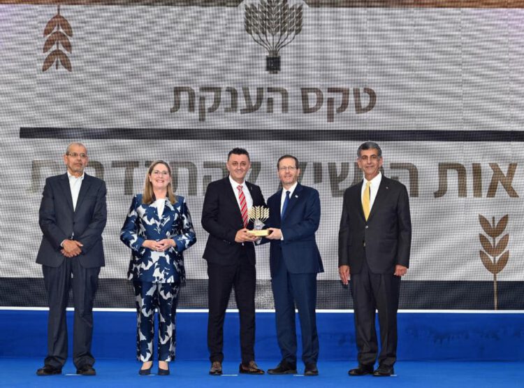 אות הנשיא להתנדבות הוענק לקופטאן חלבי על עשייתו לשילוב בני העדה הדרוזית בהייטק