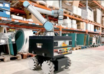 רובוט בתנועה אוטונומית. צילום יחצ, UR ורובוטניק