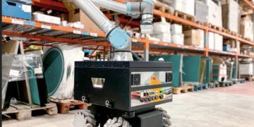 רובוט בתנועה אוטונומית. צילום יחצ, UR ורובוטניק