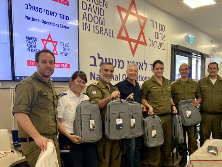 בעקבות פניה של איש תעשיה מגויס: Chiportal סייע בתרומת מחשבים ניידים ליחידת תגבור מד"א