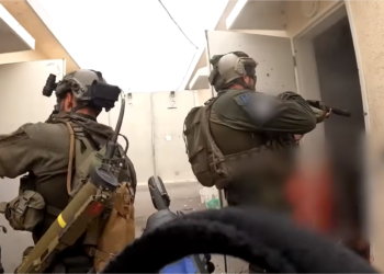 לוחמי שייטת 13 כובשים בחזרה את מוצב סופה ב-7/10/23. צילום מסך מסרטון של דובר צהל