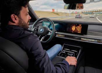 רכב אוטונומי בדרגה 3. צילום BMW ואינוויז