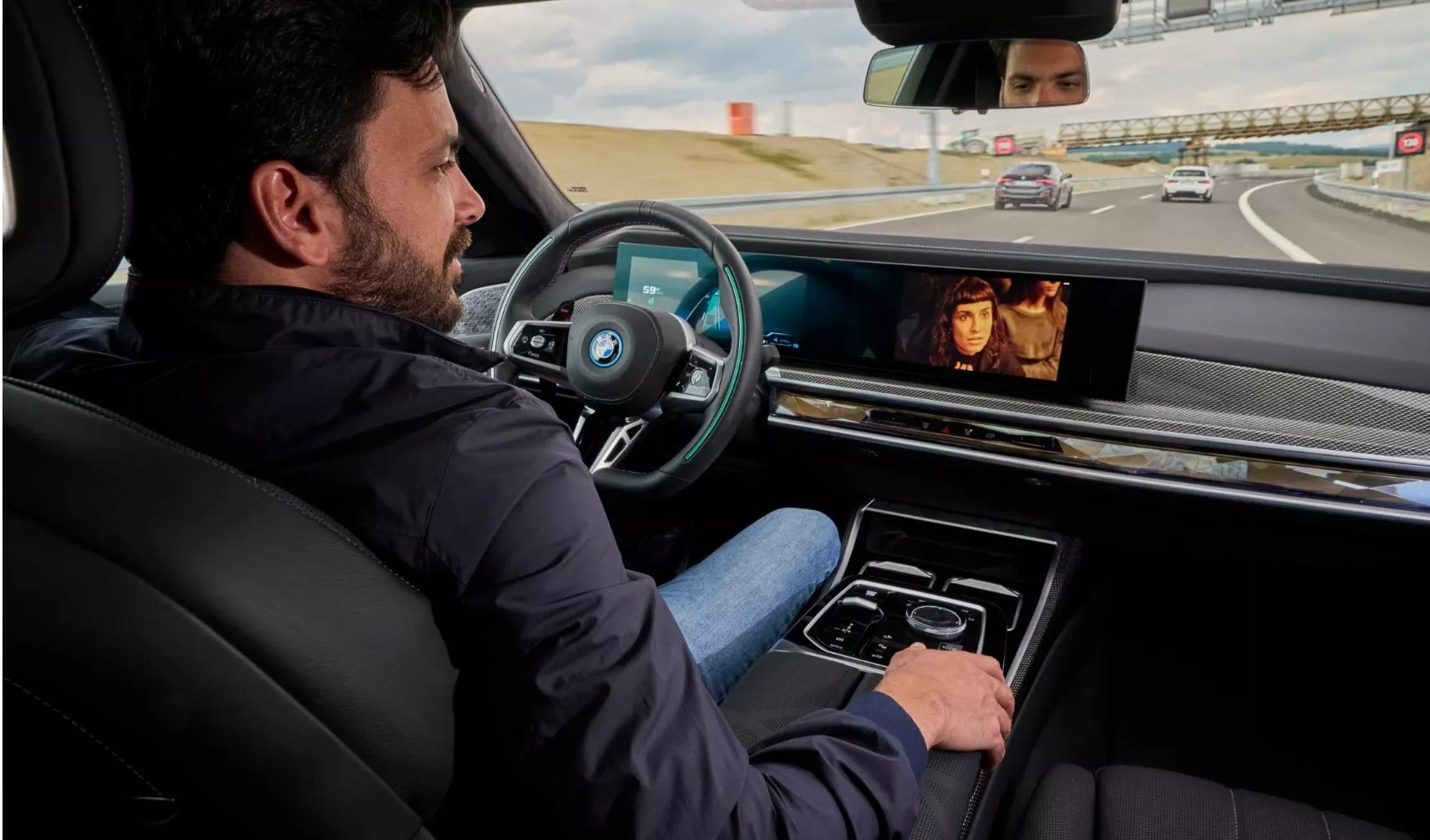 רכב אוטונומי בדרגה 3. צילום BMW ואינוויז