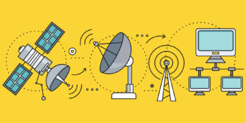 תקשורת אינטרנט לווינית. המחשה: depositphotos.com