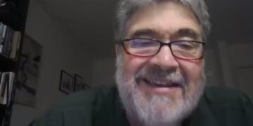 ג'ון מדבד, מנכ"ל OURCROWD במפגש הסיליקון קלאב. צילום מסך