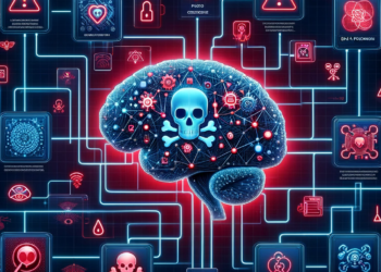 בינה מלאכותית רעילה. התמונה יוצרה בעזרת תוכנת הבינה המלאכותית DALEE 3 לאחר קריאת המאמר