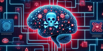 בינה מלאכותית רעילה. התמונה יוצרה בעזרת תוכנת הבינה המלאכותית DALEE 3 לאחר קריאת המאמר