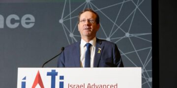 נשיא המדינה יצחק הרצוג. קרדיט - גלעד ארצי