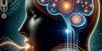 קריאת מחשבות לפני הפיכתן למילים. האיור הוכן באמצעות תוכנת DALEE לאחר קריאת הכתבה.