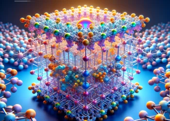 קיוביטים בטמפרטורת החדר. איור באמצעות DALEE