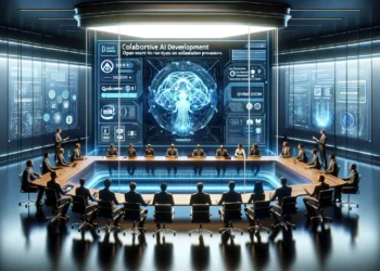 קוד פתוח לבינה מלאכותית. התמונה הופקה באמצעות תוכנת הבינה המלאכותית DALEE