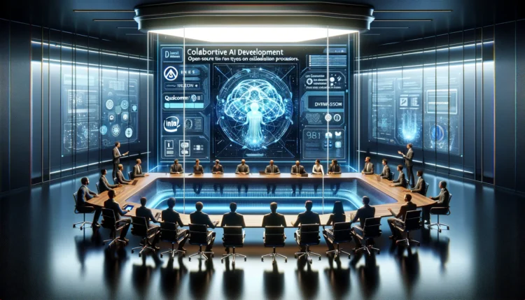 קוד פתוח לבינה מלאכותית. התמונה הופקה באמצעות תוכנת הבינה המלאכותית DALEE