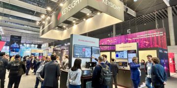 ביתן קייסייט בתערוכת MWC 2024 בברצלונה. צילום יחצ