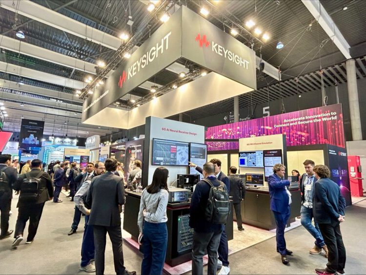 ביתן קייסייט בתערוכת MWC 2024 בברצלונה. צילום יחצ