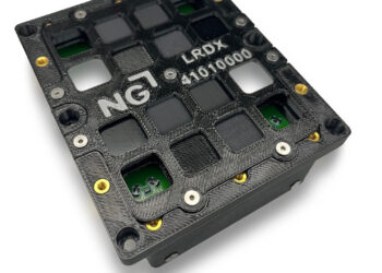 ניסוי חומרים מודפסים של סטרטסיס שיטוס לירח לבחינה בסביבת הקרינה שם. צילום יחצ