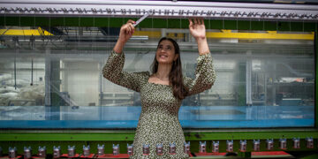 ניסוי המטוטלת של אוניברסיטת תל אביב. צילום: דוברות אוניברסיטת תל אביב