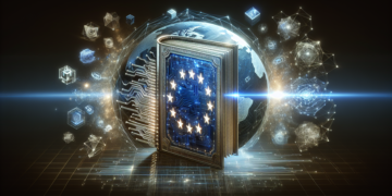 חוק AI Act אושר על ידי הפרלמנט האירופי ברוב גדול. קרדיט: אתר הידען, באמצעות DALEE