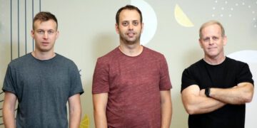 מייסדי Deci.ai. מימין: פרופ' רן אל־יניב, יונתן אליעל ויונתן גייפמן. צילום: יח"צ