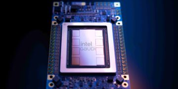 Intel Gaudi 3 AI accelerator. צילום יחצ
