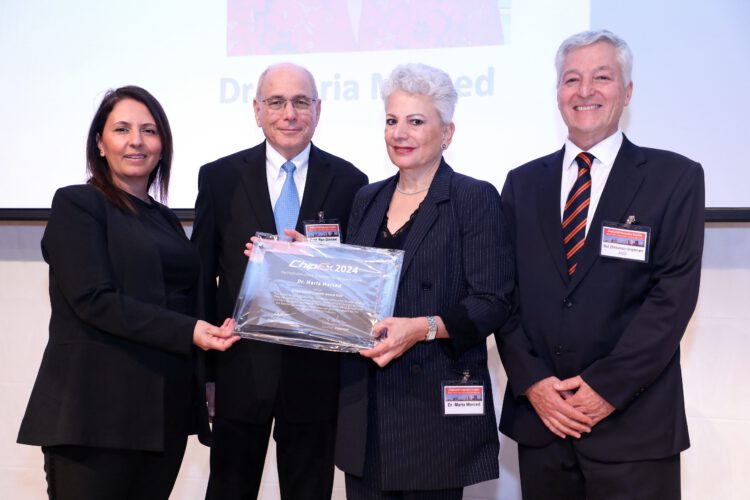 ד"ר מריה מרסד, לשעבר נשיאת TSMC אירופה זכתה בפרס מובילי התעשייה בכנס ChipEX2024