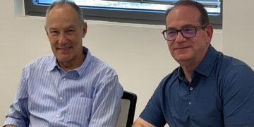 מוי ספקמן ואלי בויקיס, דאסו סיסטמס. צילום אבי בליזובסקי