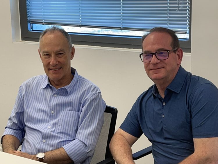 מוי ספקמן ואלי בויקיס, דאסו סיסטמס. צילום אבי בליזובסקי