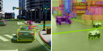 חיישן Omniverse Cloud Sensor של אנבידיה. צילום יחצ