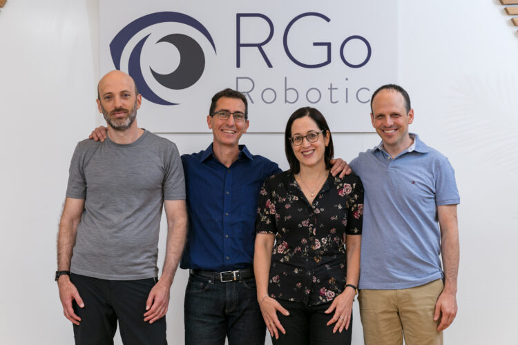 מימין: אסף אגמון – מייסד שותף ו-VP R&D, יעל פאינרו – נשיאה ו-CBO, אמיר בוסאני – מייסד שותף ומנכ"ל, ניצן חורש – מייסד שותף ו-CTO. קרדיט צילום: שירה וייס.