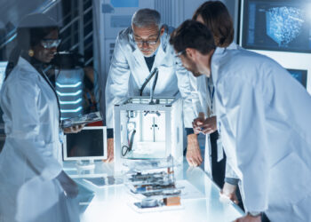 שבבים במעבדה ביוטכנולוגית. המחשה: depositphotos.com