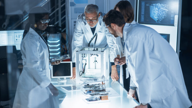 שבבים במעבדה ביוטכנולוגית. המחשה: depositphotos.com