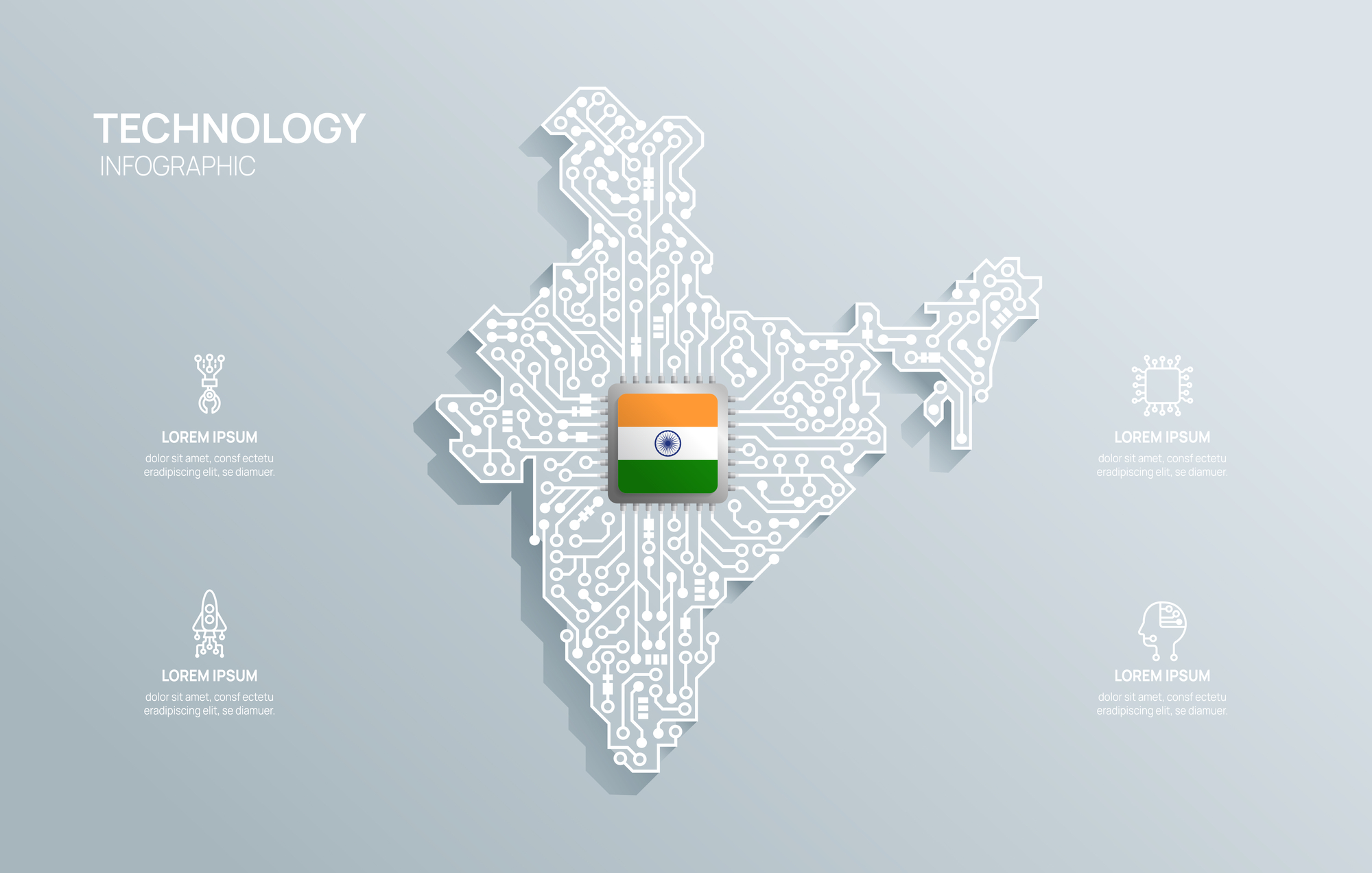 כרבע ממתכנני השבבים בעולם פועלים מהודו. המחשה: depositphotos.com