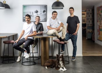 צוות הנהלת חברת ויז. צילום: אבישג שאר ישוב, באדיבות החברה