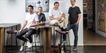 צוות הנהלת חברת ויז. צילום: אבישג שאר ישוב, באדיבות החברה