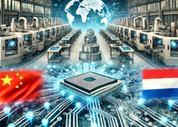 מלחמת הסחר סין-הולנד. האיור הוכן באמצעות DALEE