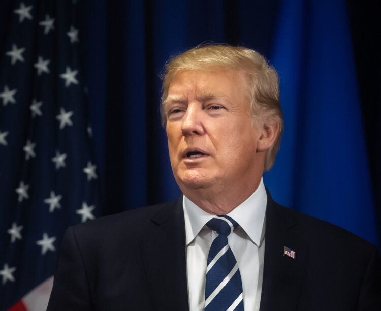 נשיא ארה"ב הנבחר דונאלד טראמפ בתמונה מתקופת כהונתו הקודמת. המחשה: depositphotos.com