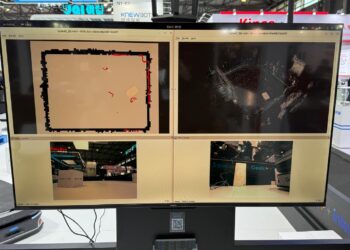 מצלמות לניהול מפעל רובוטי. צילום יחצ, אינטל