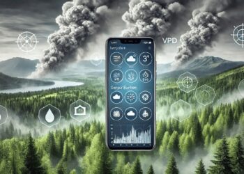 כיצד יכולים הטלפונים הניידים להתריע מפני שריפות יער ותנאי מזג אויר קיצוניים